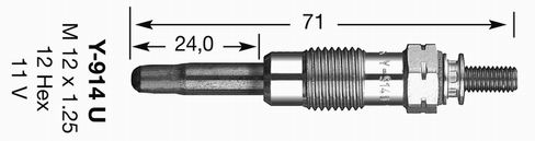 NGK 2643 Candeletta